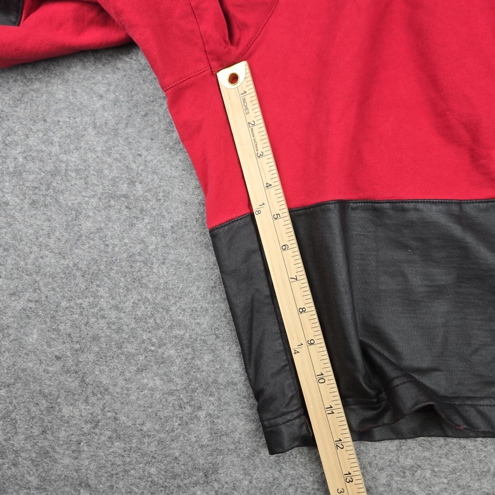Air Jordan Men's XL Shorts Red Black Spell Out Athletic Basketball Hoop Shorts - Picture 8 of 12